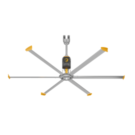 Big Ass Fan Powerfoil6 16 ft HVLS Ceiling Fan 109K CFM Covers 6400