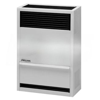 Williams 1403822 14,000 BTU Gravity Furnace, Natural Gas, Direct Vent designed for efficient heating in homes, garages, and workshops