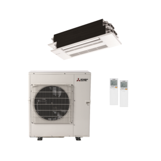 40,500 BTU M-Series Ceiling Cassette System | 18k + 18k