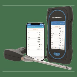 Sauermann 27507 Si-CA 130 2AS Combustion Gas Analyzer Kit