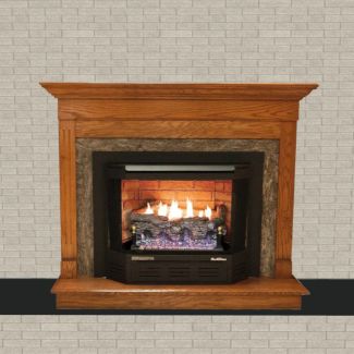 Buck Stove Model 329 Vent Free Gas Fireplace - 30"