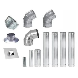 3" Vertical Vent Kit with Vent Cap