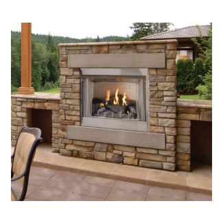 Empire Outdoor 42 Inch Vent Free Fireplace With Electronic Ignition - OP42FP72M
