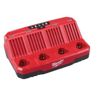 Milwaukee 4-Bay Sequential Battery Charger - 48-59-1204