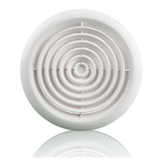 VENTS-US Plastic Round Diffuser - MV 150 Pfs Series