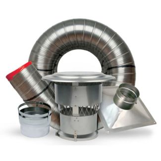 6" X 20' 316Ti SS Chimney Liner Kit For Inserts