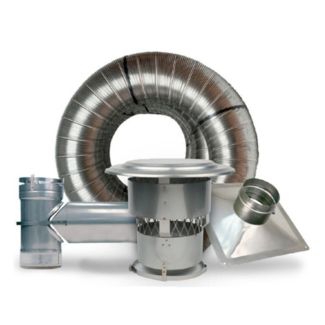 6" X 25' Insulated 316Ti SS Chimney Liner Tee Kit