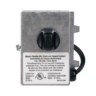 Broan-NuTone Variable Speed Control