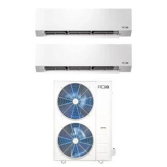 48,000 BTU 23.4 SEER2 ACiQ 2-Zone Wall Mounted Mini Split System w/ WiFi - 9+24 - ES-48Z-M5/ACIQ-09W-HH-M/ACIQ-24W-HH-M