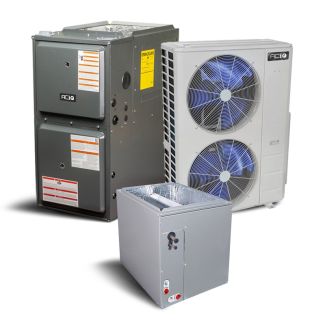 4 Ton 15.5 SEER2 92% AFUE 120,000 BTU ACiQ Gas Furnace and Air Conditioner System - Upflow/Horizontal - ACIQ-48-AC / ACIQ-60-ACL / AQ-GR9S921205DN