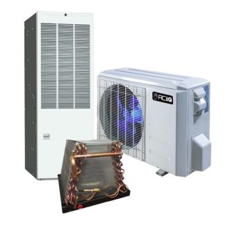 ACiQ 2.5 Ton 14.9 SEER2 80% AFUE 56,000 BTU High Efficiency Mobile Home Heat Pump & Gas Furnace System with Coil Cabinet | Inverter - ACIQ-30-EHPB / ACIQ-3617UDPBCA / MG1E-B056F1ABM1