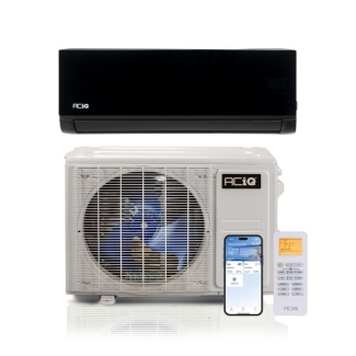 9000 BTU ACiQ Standard 24.5 SEER2 Single Zone Wall Mounted Mini Split Heat Pump System – R454B | 115V