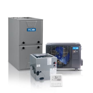 1.5 Ton 16.1 SEER2 96% AFUE 40000 BTU ACIQ Furnace and High Efficiency Heat Pump System | Extreme Series - R454B - Multi-Positional - ACIQ-18-HPD / ACIQ-24-ACL-14-B / G96VTN0401410