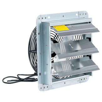 ACIQ 12” Shutter Wall Exhaust Fan Direct Drive 1700 CFM 120 Volts 1 Phase