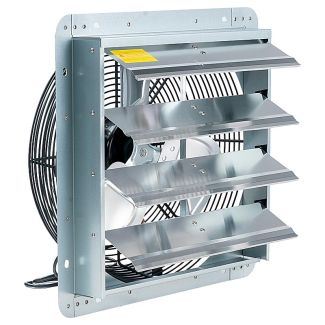 ACIQ 18” Shutter Wall Exhaust Fan Direct Drive 4200 CFM 120 Volts 1 Phase