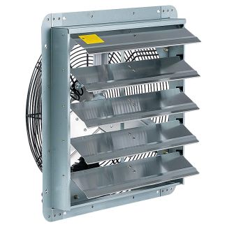 ACIQ 20” Shutter Wall Exhaust Fan Direct Drive 4000 CFM 120 Volts 1 Phase