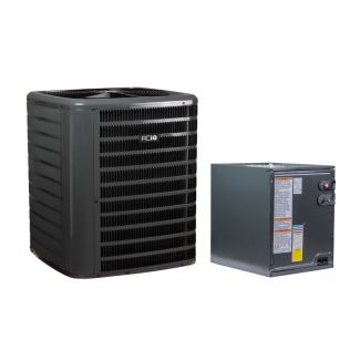 2 Ton 13.4 SEER2 R32 Air Conditioner with Horizontal 17.5" Cased Coil - AQ-GLXS3BN2410 /  AQ-CAPFA2422B3