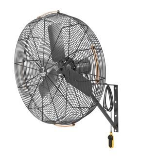 Big Ass Fan 30" AirEye Wall Mount Directional Fan, Variable Speed, 120V, Midnight Black - F-AE1-3001A750C716L13S34