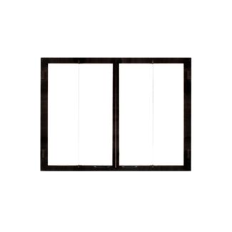 Majestic Glass Bi-fold Door - Black - Ashland 50 Inch