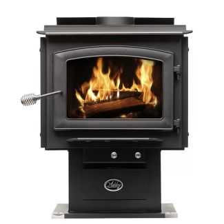 Ashley Extra Large Wood Burning Stove With Blower - Heats Up To 3200 Square Feet