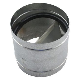 6" Butterfly Round Backdraft Damper