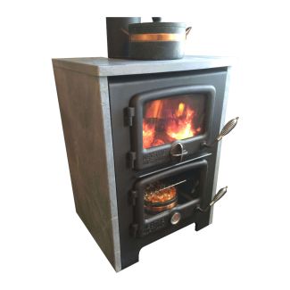 Nectre BB0650 Wood Cook Stove & Oven by Vermont Bun Baker - Heats 1000 Sq Ft