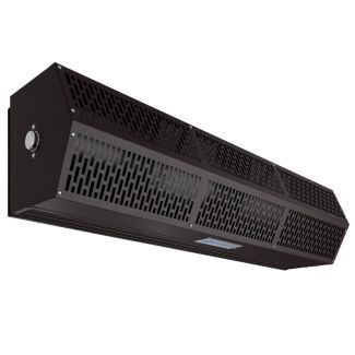 Berner SLC07 Sanitation Certified Low Profile 7 Air Curtain - 36" -  Unheated - 208/1/60 - Black
