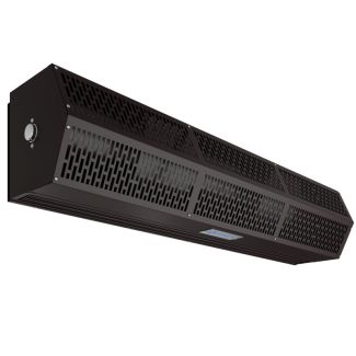 Berner SLC07 Sanitation Certified Low Profile 7 Air Curtain - 42" -  Unheated - 208/1/60 - Black