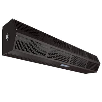 Berner SLC07 Sanitation Certified Low Profile 7 Air Curtain - 48" -  Unheated - 120/1/60 - Black