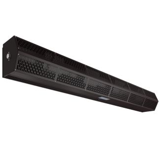 Berner SLC07 Sanitation Certified Low Profile 7 Air Curtain - 72" -  Unheated - 240/1/60 - Black