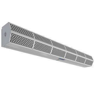 Berner SLC07 Sanitation Certified Low Profile 7 Air Curtain - 72" -  Unheated - 240/1/60 - Stainless Steel