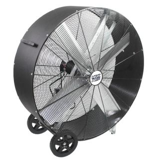 Pro FLEX Series 48 In. 2-Speed Belt Drive Drum Fan - BF48BDPEBLK