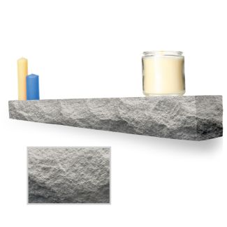 Lexington Hearth Rockface Bluegrass Fog 6’ Fireplace Non-Combustible Mantel - KL-6-LH-BG