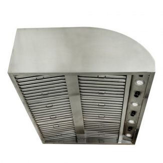 Blaze 48" Stainless Steel Outdoor Vent Hood - 2000 CFM - BLZ-48-VHOOD
