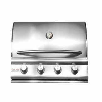 Blaze LBM 32-Inch 4-Burner Built-In Gas Grill W/Build Your Own Kitchen Options - BLZ-4LBM