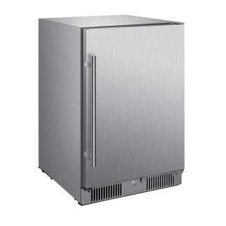 Blaze 20" Built In Stainless Steel Outdoor Rated Compact Refrigerator with 4.3 Cu. Ft. Capacity - BLZ-SSRF-4.3