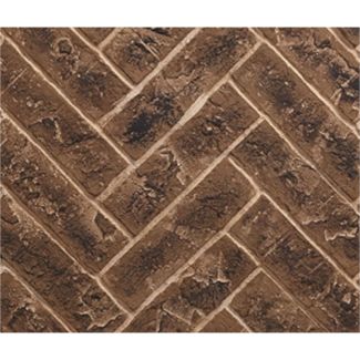 Majestic Herringbone Tavern Brown Brick interior panels 42 Inch For Marquis II