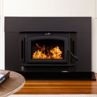 Buck Stove 91 EPA Certified Wood Burning Fireplace Insert with Blower - Heats 3,200 Sq Ft