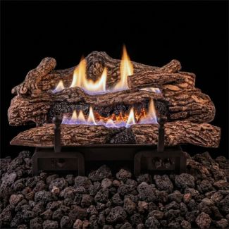 Buck Stove 30" CR Ventless Gas Logs with Millivolt for LP