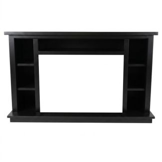 Buck Stove Prestige Mantel for Model 34 Manhattan Gas Stove in Black - PA KDMMANPRES-BLK