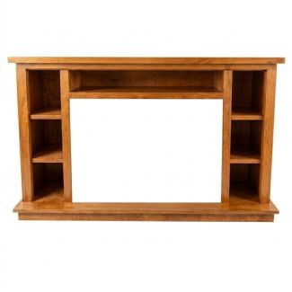 Buck Stove Prestige Mantel for Model 34 Manhattan Gas Stove in Dark Oak - PA KDMMANPRES-DO