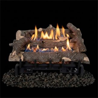 Buck Stove 24" Aspen Ventless Gas Logs with Millivolt for LP