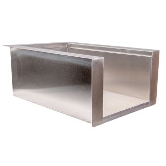 Buck Grill Double Side Burner Insulated Jacket 304SS - BG BUCK BURNER LINER