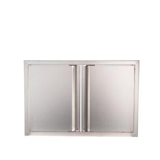 Buck Grill 32-Inch 304SS Double Access Door - BO BE-AD2-32