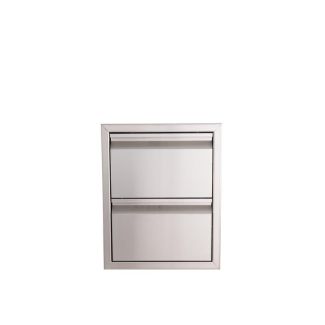 Buck Grill 16-Inch 304SS Double Access Drawer - BO BE-DRW2-15