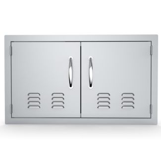 Sunstone Classic 30-Inch Vented Double Door Flush Mount - C-DD30- Front View
