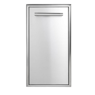 Coyote 15-Inch Single Pull Out Trash and Recycle - C3-STC