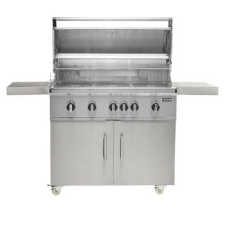 Coyote SL-Series 42-Inch 4-Burner Gas Grill W/Freestanding Cart - C3SL42-FS