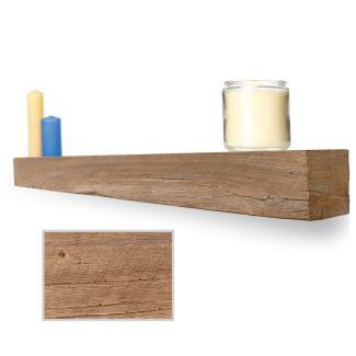 Lexington Hearth Cabin Pine Pale Honey 6’ Fireplace Non-Combustible Mantel - CP-6-LH-PH