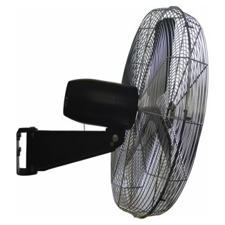 TPI 30" Commercial Circulator, 1/4 hp 3-speed 120v 1 ph motor wall mount - CACU30W